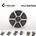 6 in 1 prebuilt coils | GeekVape